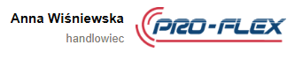 Uczestniczka szkolenia z telemarketingu — logo firmy klienta
